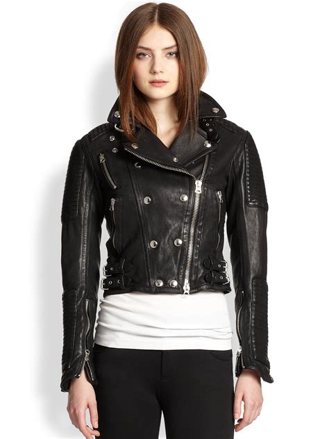 cheap burberry leather jackets|burberry leather jacket women's.